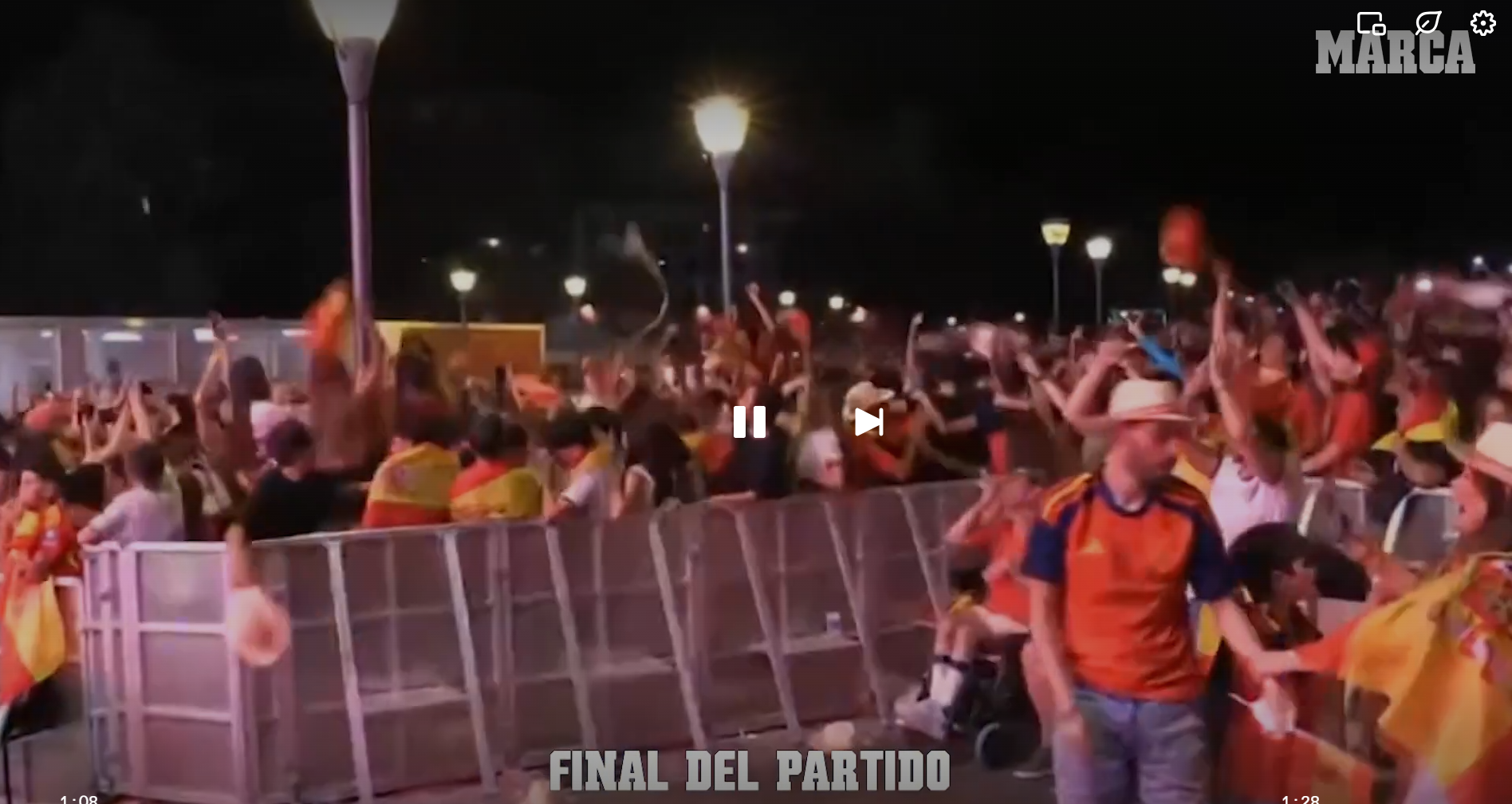 Nebunie pe străzile Spaniei după victoria în fața Franței. Cum se pregătesc ibericii pentru finală