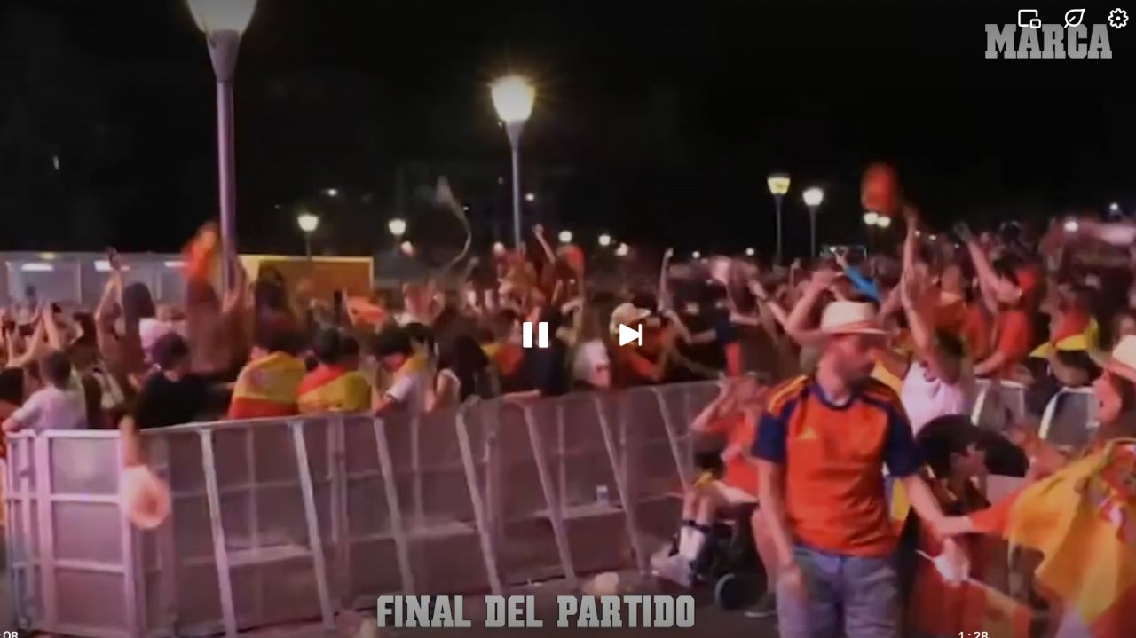 Nebunie pe străzile Spaniei după victoria în fața Franței. Cum se pregătesc ibericii pentru finală