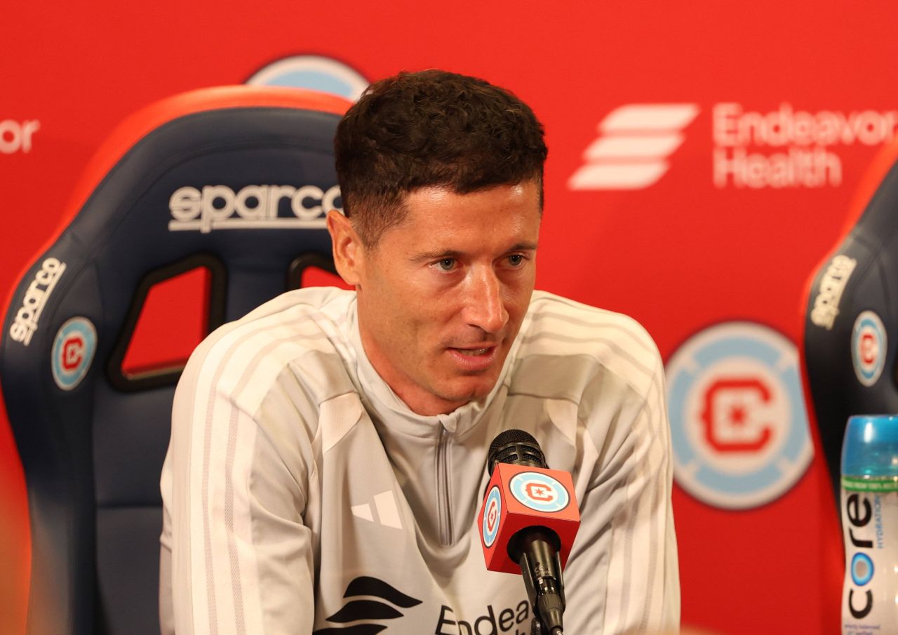 Robert Lewandowski, replică genială la prezentarea la Chicago: „Nu știu ce de ce îi spuneți soccer...”