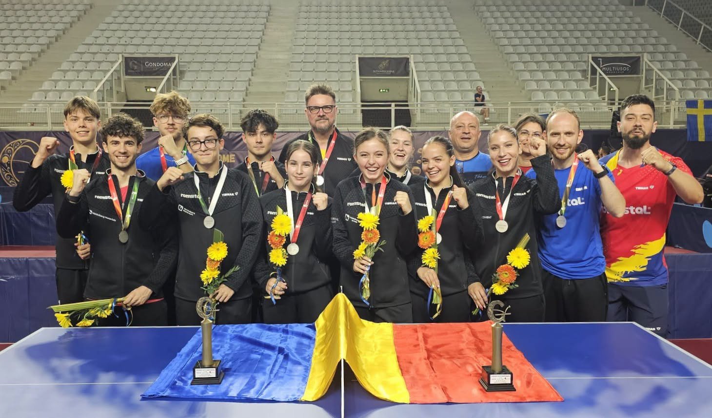 Performanță pentru România la Campionatele Europene de juniori la tenis de masă
