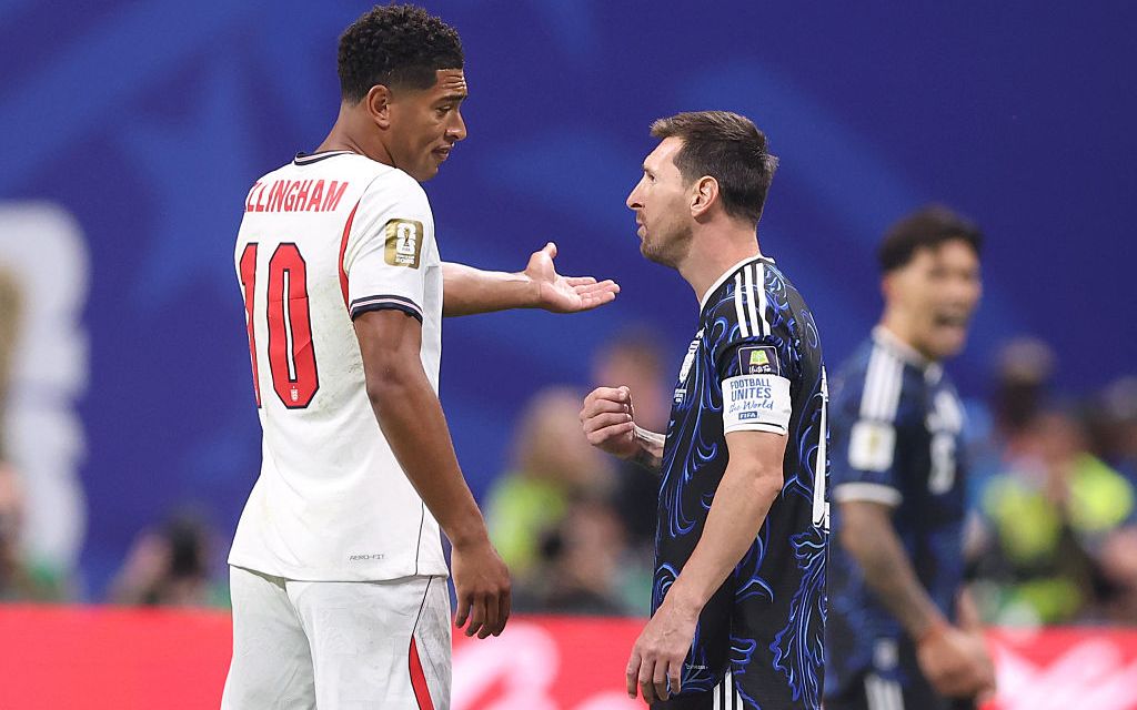 Jude Bellingham, confruntare virală cu Messi, în semifinala Cupei Mondiale. Ce și-au spus, răstit, cei doi fotbaliști