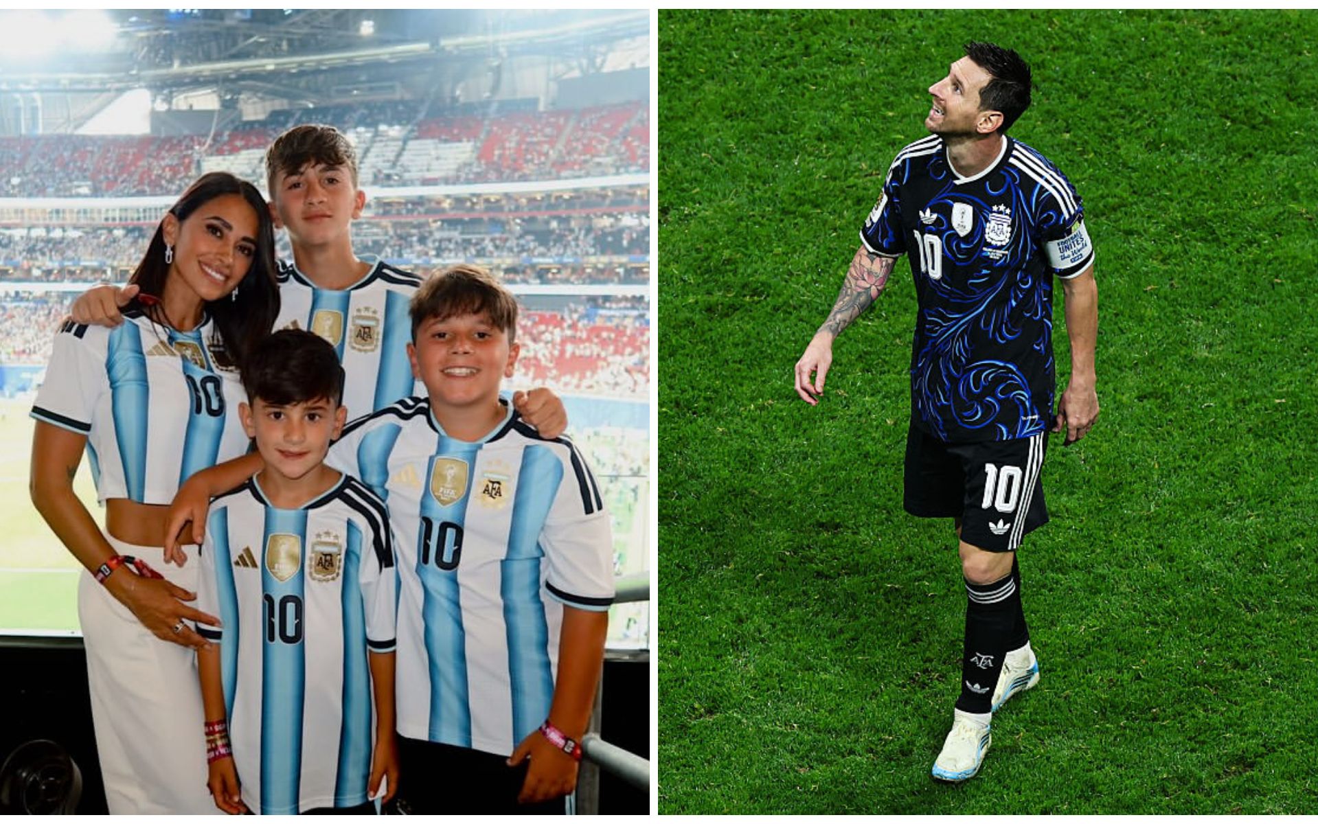 Cele 6 cuvinte scrise de Antonela Roccuzzo pentru Lionel Messi după calificarea Argentinei în finala Cupei Mondiale