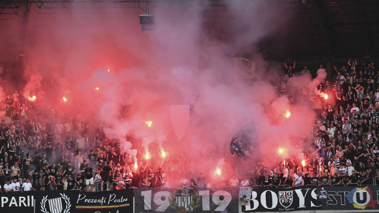 Câți fani sunt prezenți pe stadion la „U” Cluj - Dinamo Kiev