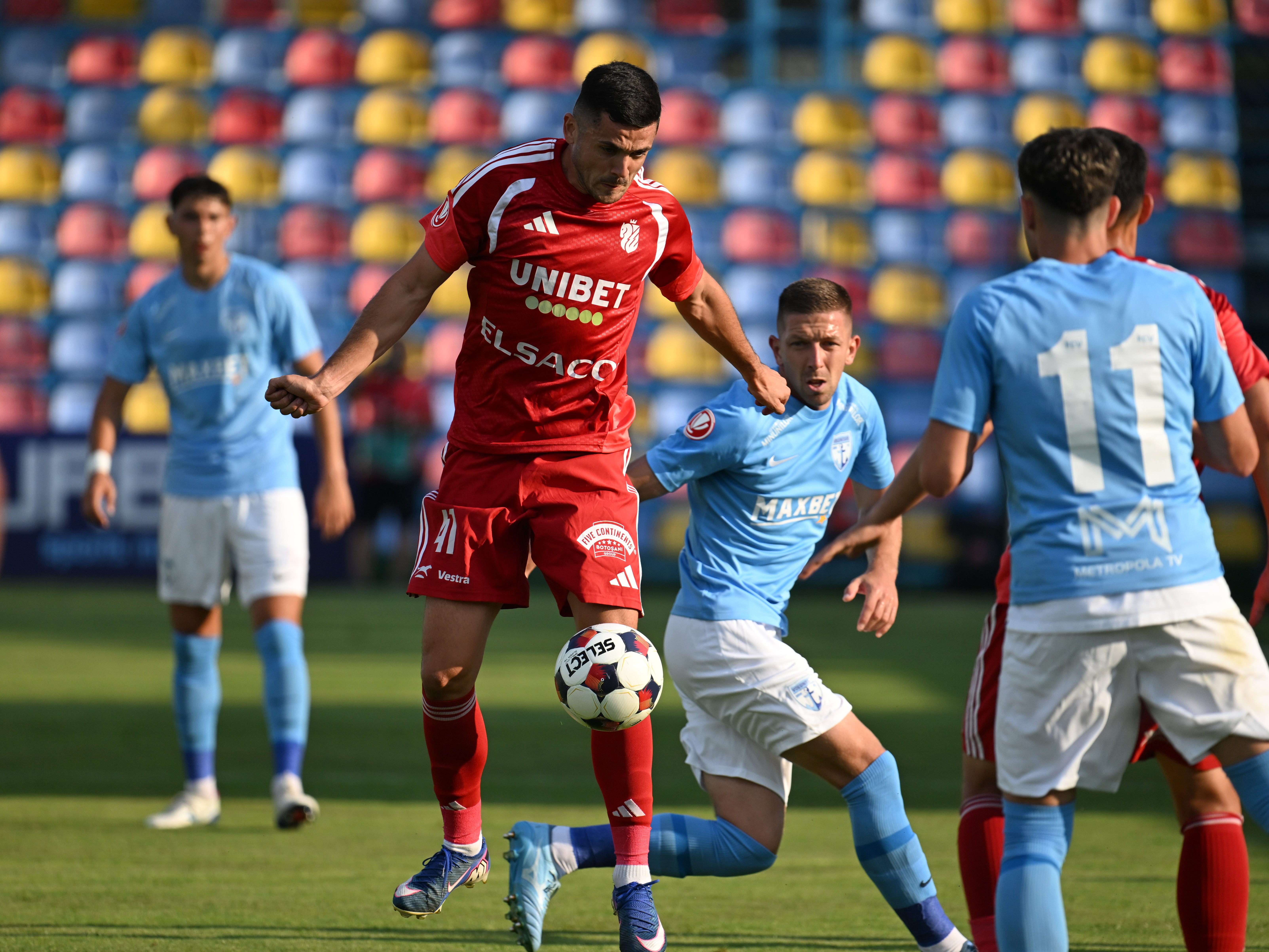 FC Voluntari - FC Botoșani 1-1, start de Superligă! Primă repriză spectaculoasă