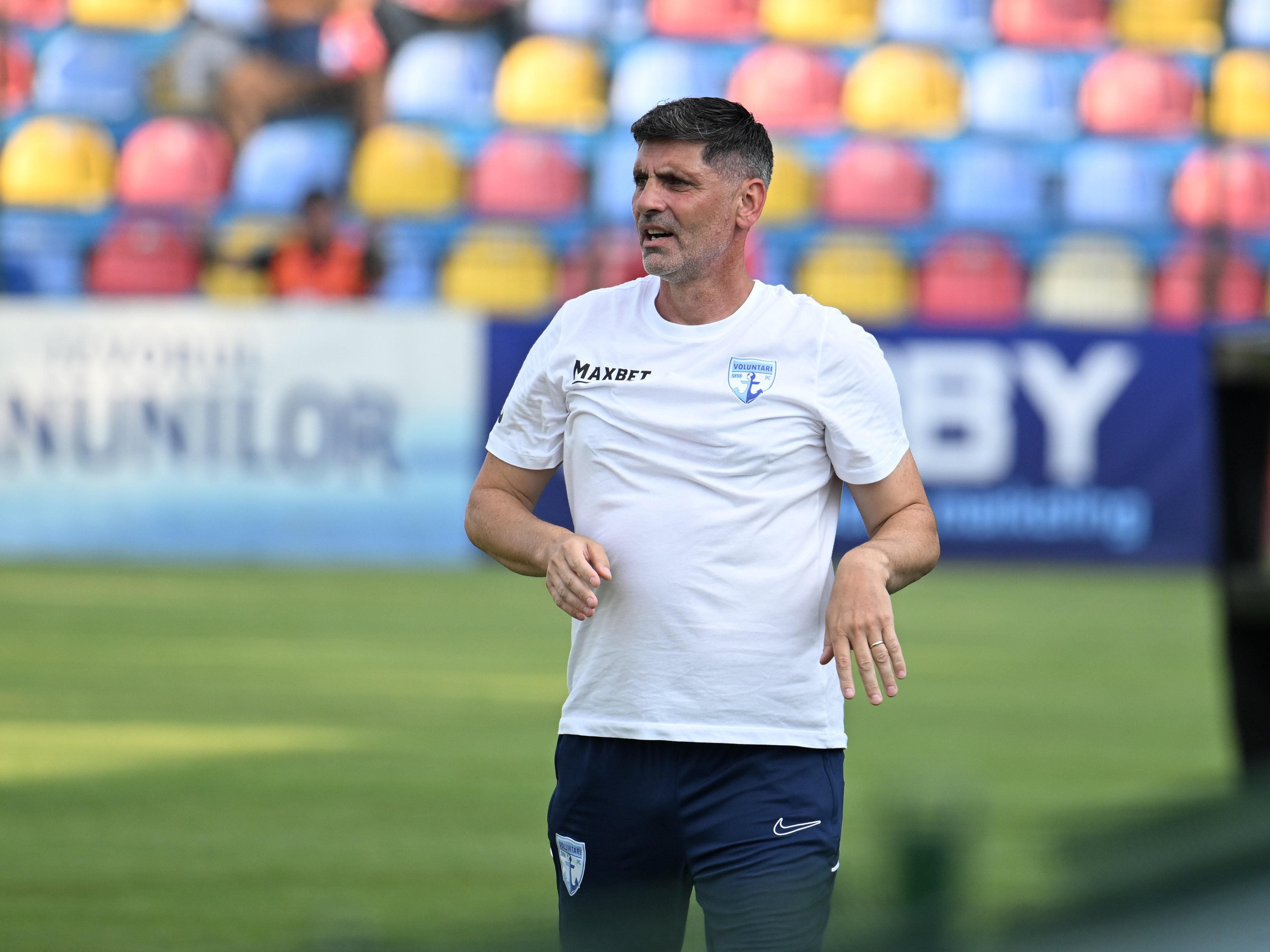 Antrenorul Florin Pîrvu a numit omul meciului FC Voluntari - FC Botoșani: „A făcut un joc mare”