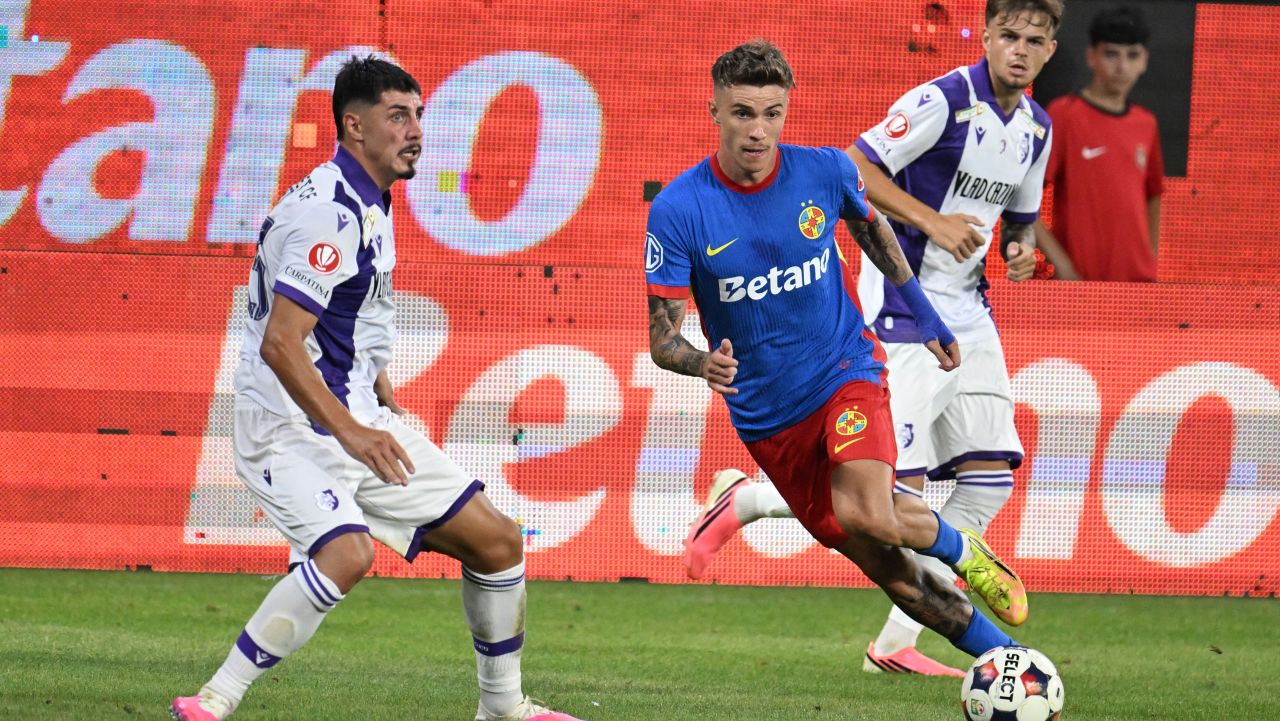 Octavian Popescu, nemulțumit chiar dacă a făcut diferența pentru FCSB: „Degeaba vorbesc dacă pe teren nu fac nimic”