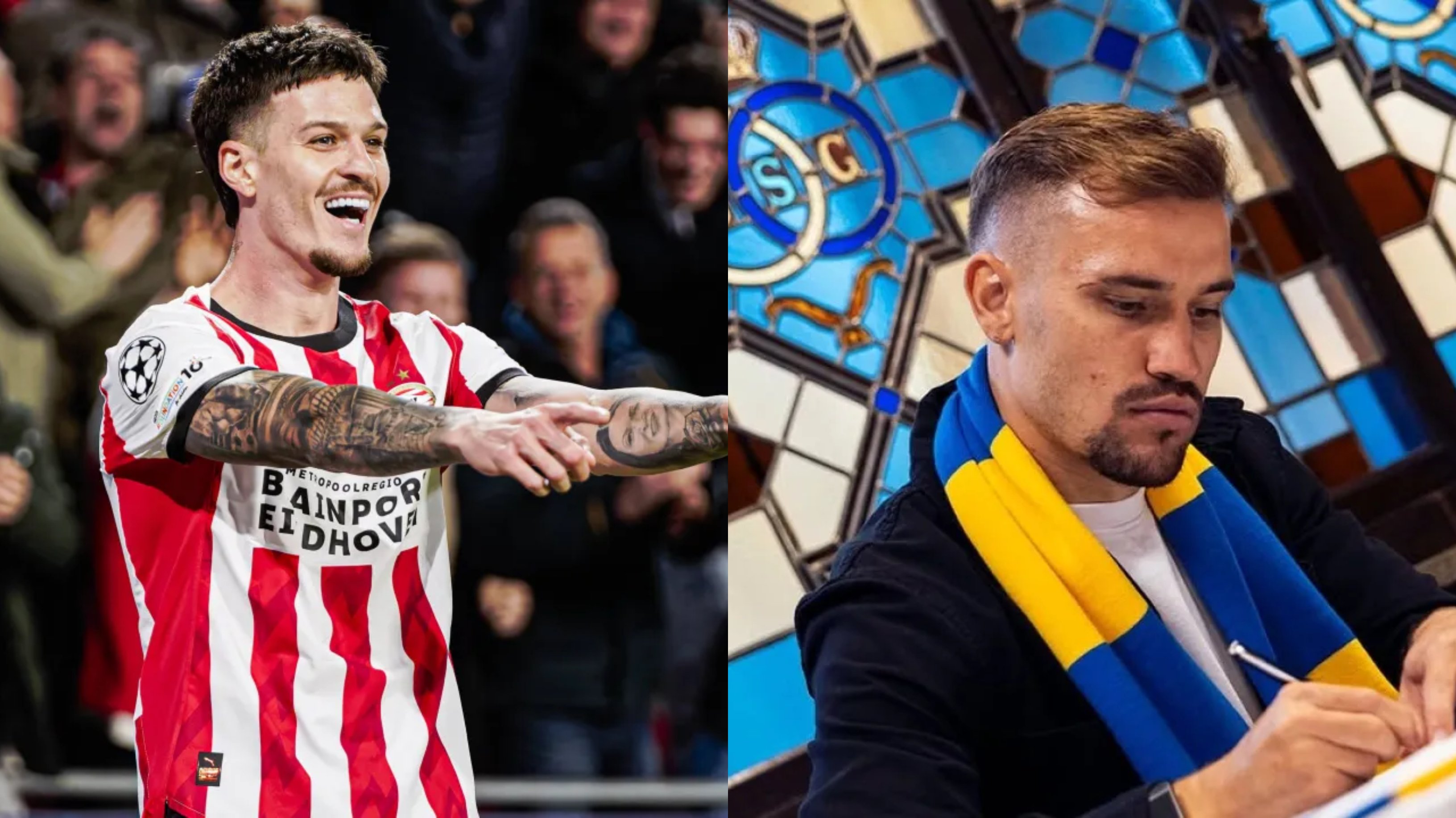 PSV - Union Saint-Gilloise, LIVE pe VOYO, de la 13:30! Duelul foștilor jucători de la FCSB: Man vs Olaru