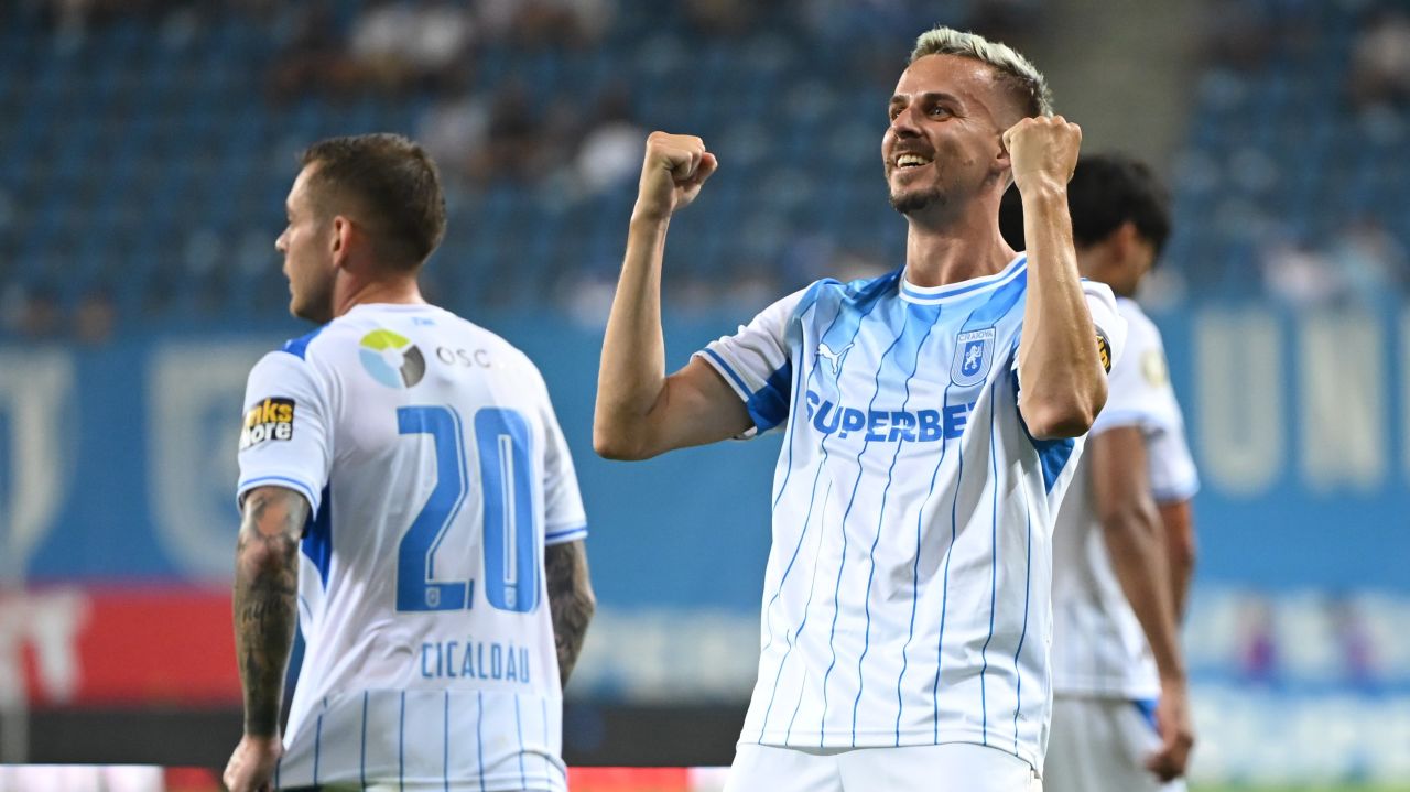 Universitatea Craiova - UTA, LIVE TEXT pe Sport.ro, de la 21:15: campioana debutează în nou sezon de Superliga
