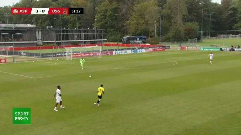 GOL PSV - USG 2-0: Dennis Man înscrie în amicalul contra lui Darius Olaru (18.07.2026)
