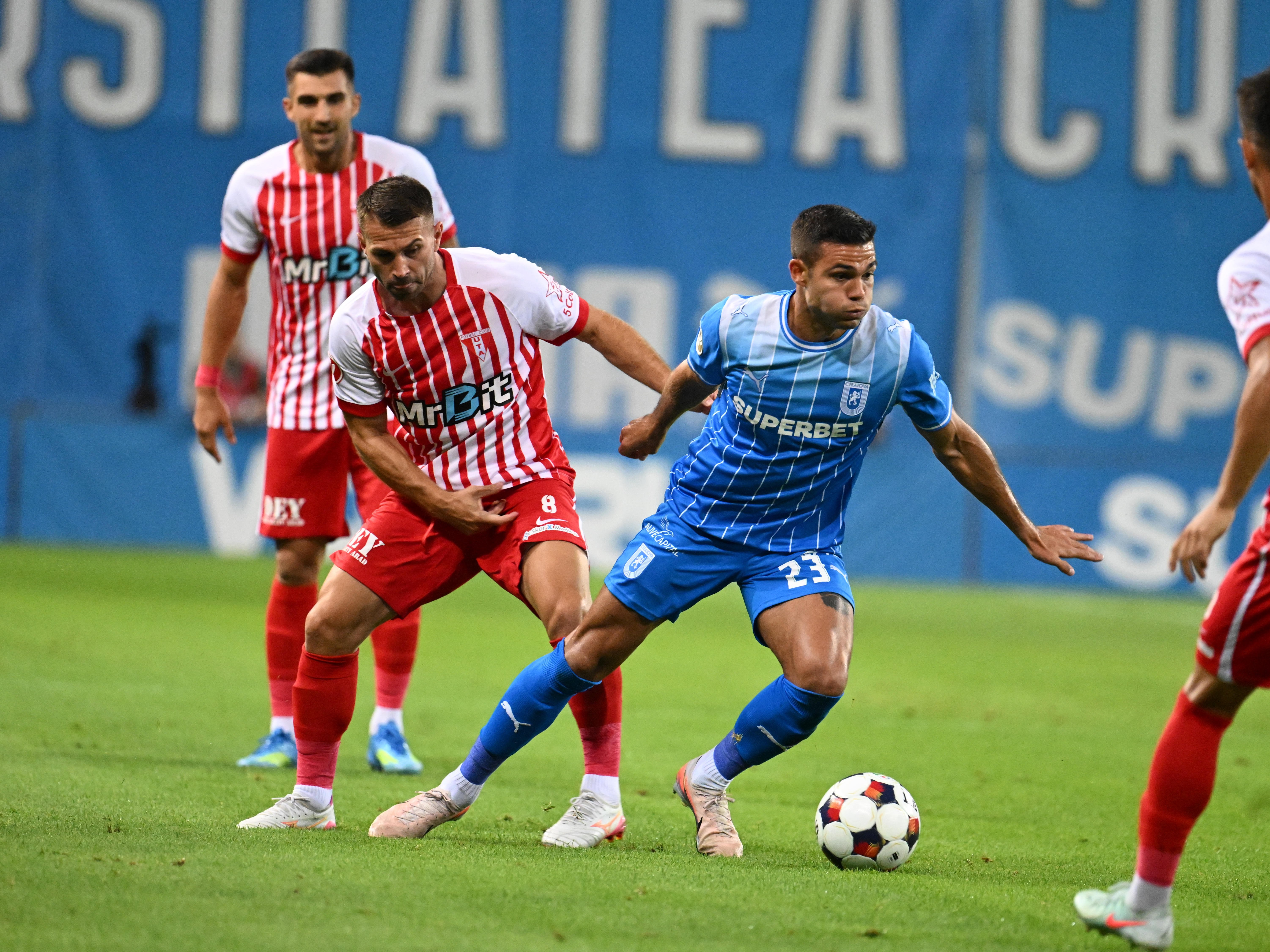 Universitatea craiova uta arad superliga superbet 18072026 3