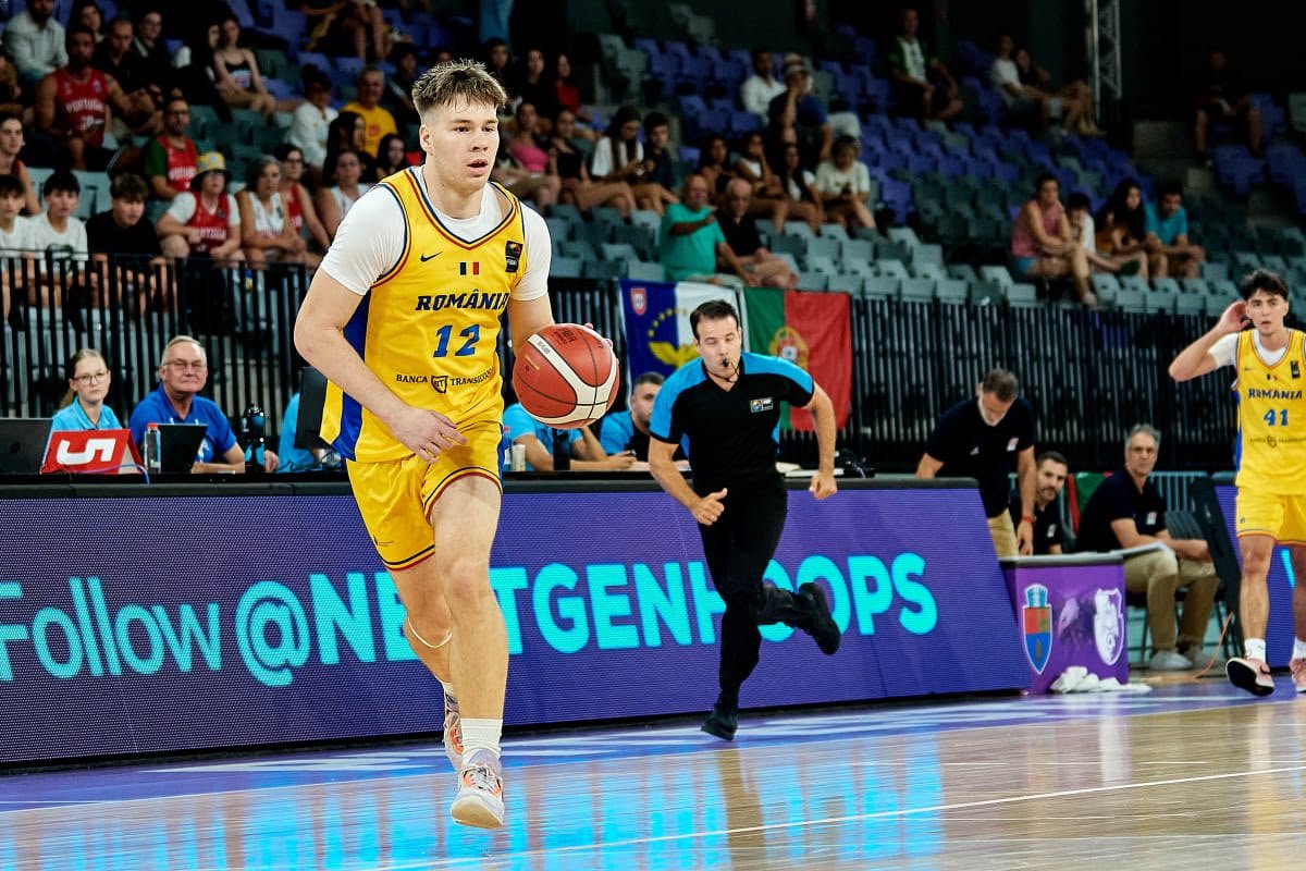 Matei Roșu visează la NBA! Baschetbalistul de 19 ani a ajuns la Broncos, în campionatul universitar nord-american