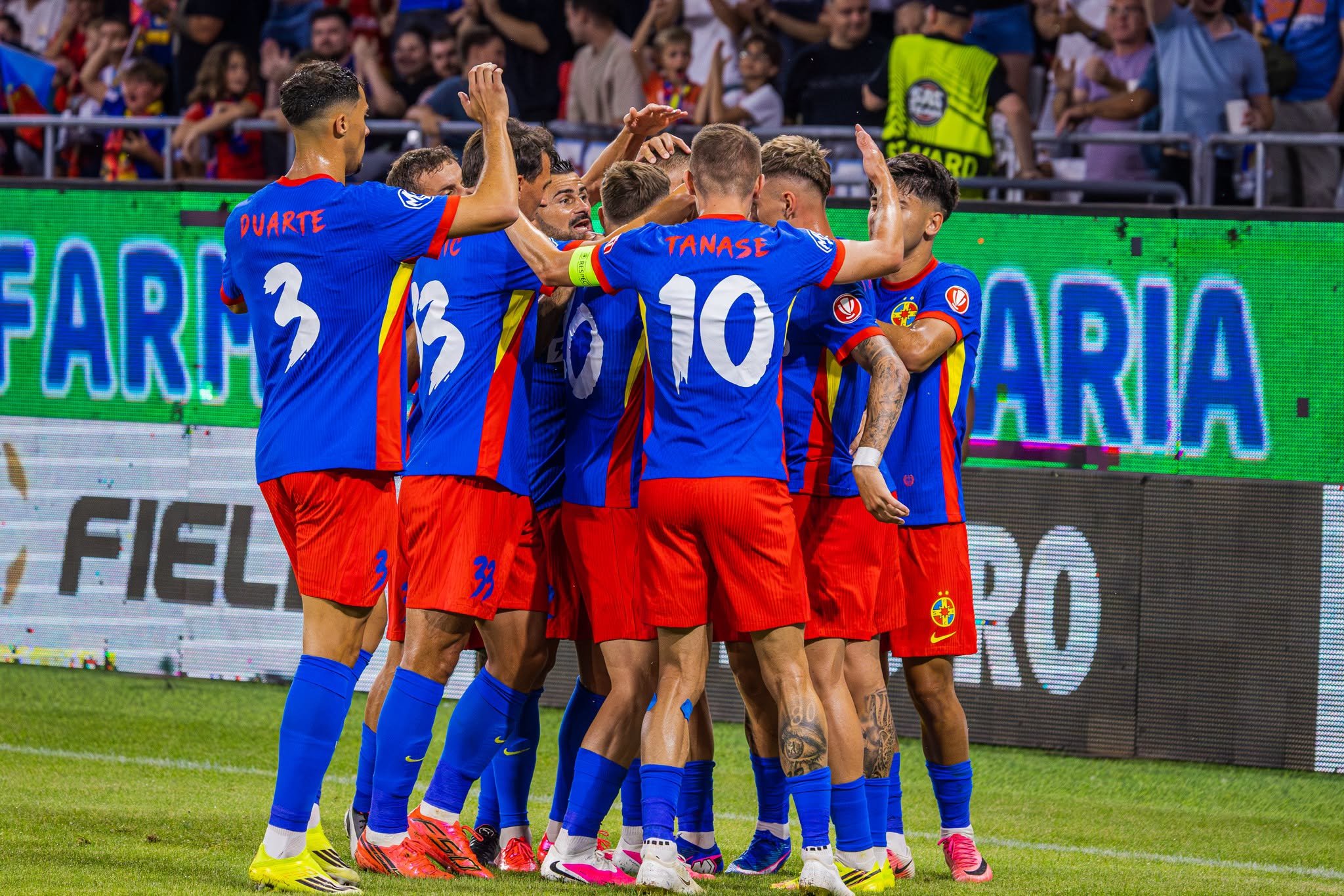 FCSB - Auda în Conference League, joi de la 20:45 pe PRO TV și VOYO!