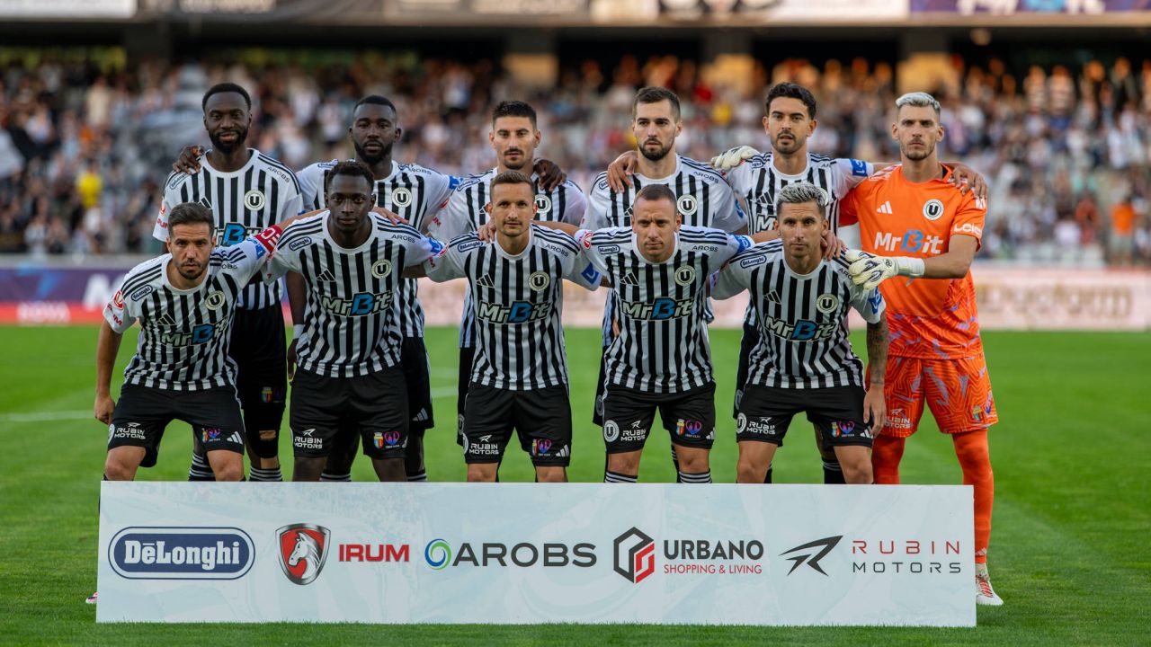 U Cluj, victorie cu 7-1 în zi de Champions League! Ardelenii și-au spulberat adversara