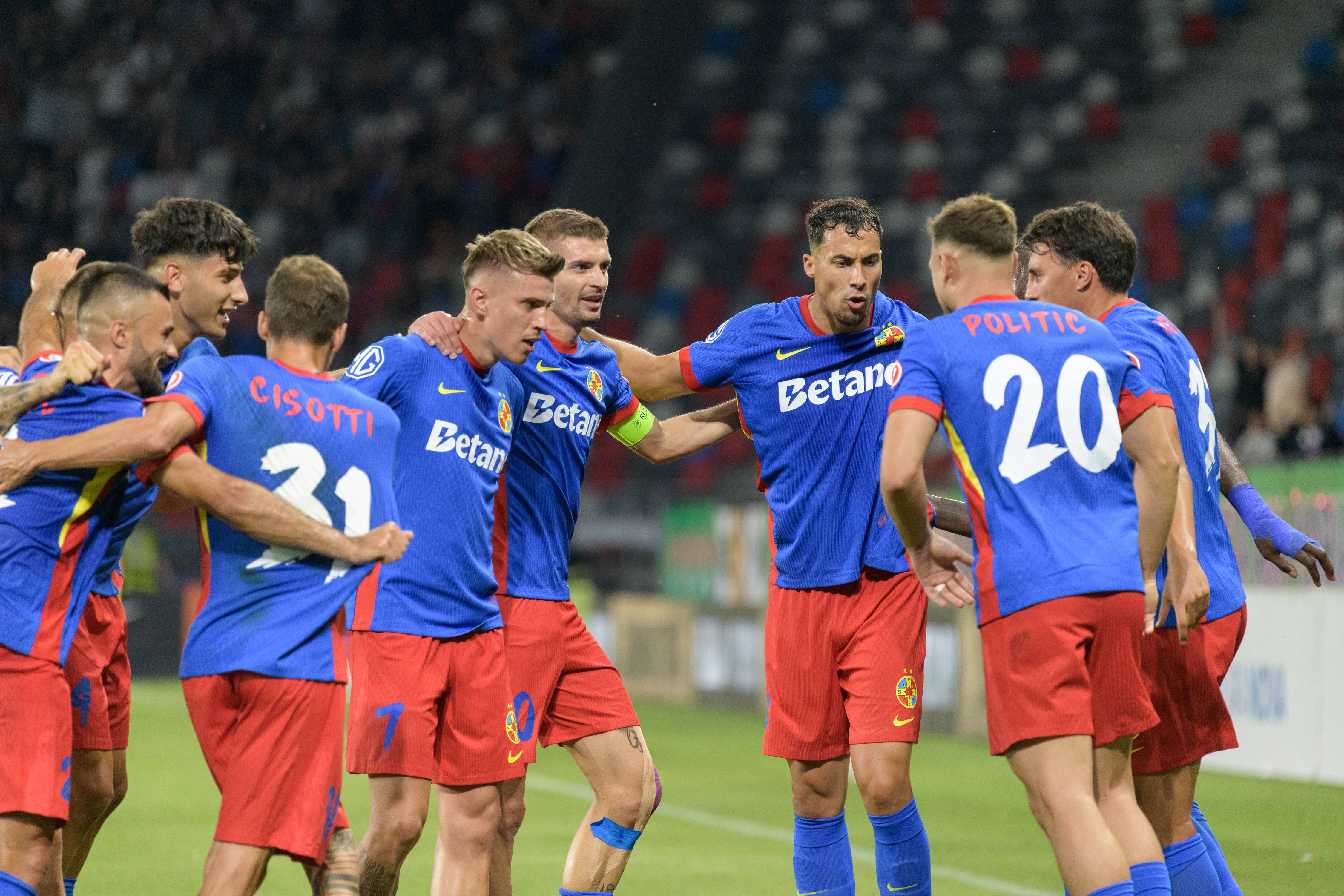 Câte bilete s-au vândut pentru FCSB - FK Auda (joi, ora 20:45, PRO TV și VOYO)