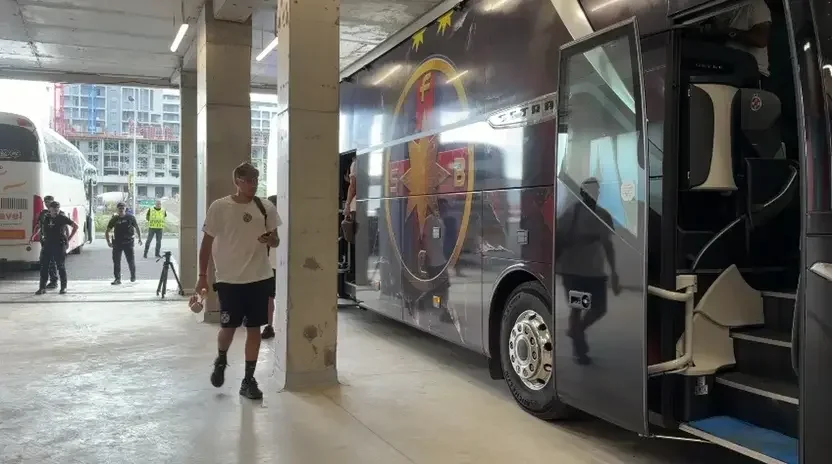 FCSB a ajuns în Ghencea! Meciul cu FK Auda e de la 20:45 la Pro TV și pe VOYO