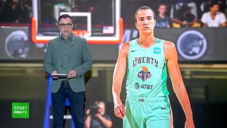 Sabrina Ionescu a uimit în ultimul meci