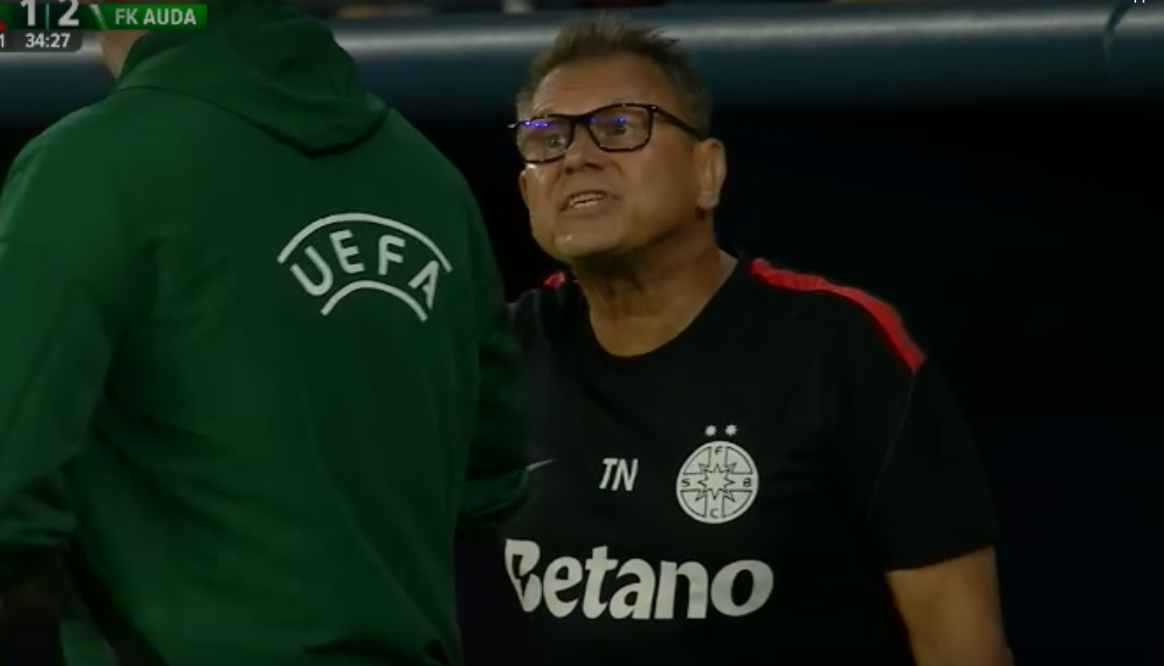 Nervi întinși la maxim în tabăra FCSB! Thomas Neubert, eliminat după ce Auda a dat lovitura în Ghencea