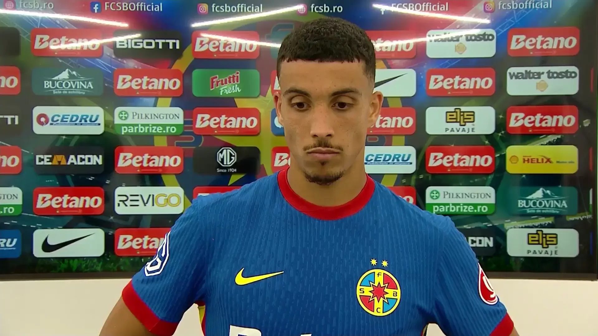 Aymen Boutoutaou, declarații după FCSB - Auda 2-3 (Exclusiv PRO TV)