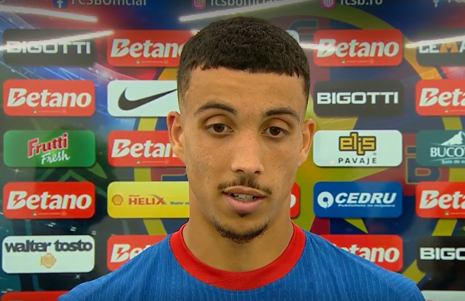 Reacția lui Aymen Boutoutaou după ce FCSB a pierdut cu FK Auda. Ce l-a surprins pe francez