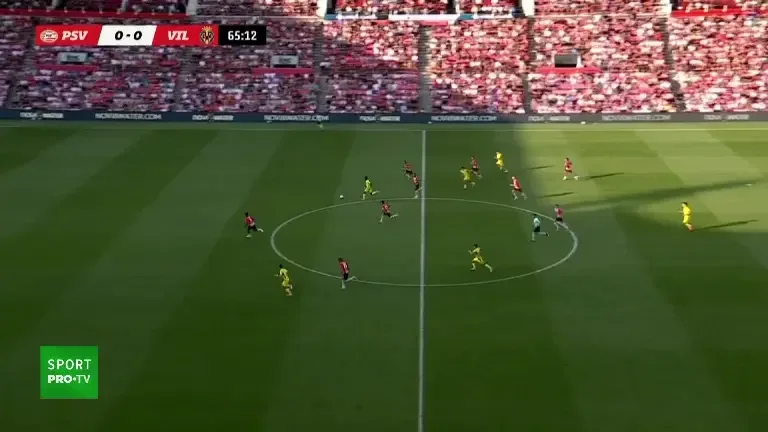 PSV - Villarreal 1-3 | Gol minutul 66 (exclusiv pe VOYO)