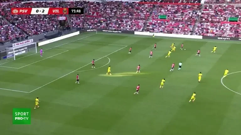 PSV - Villarreal 1-3 | Gol minutul 75 (exclusiv pe VOYO)