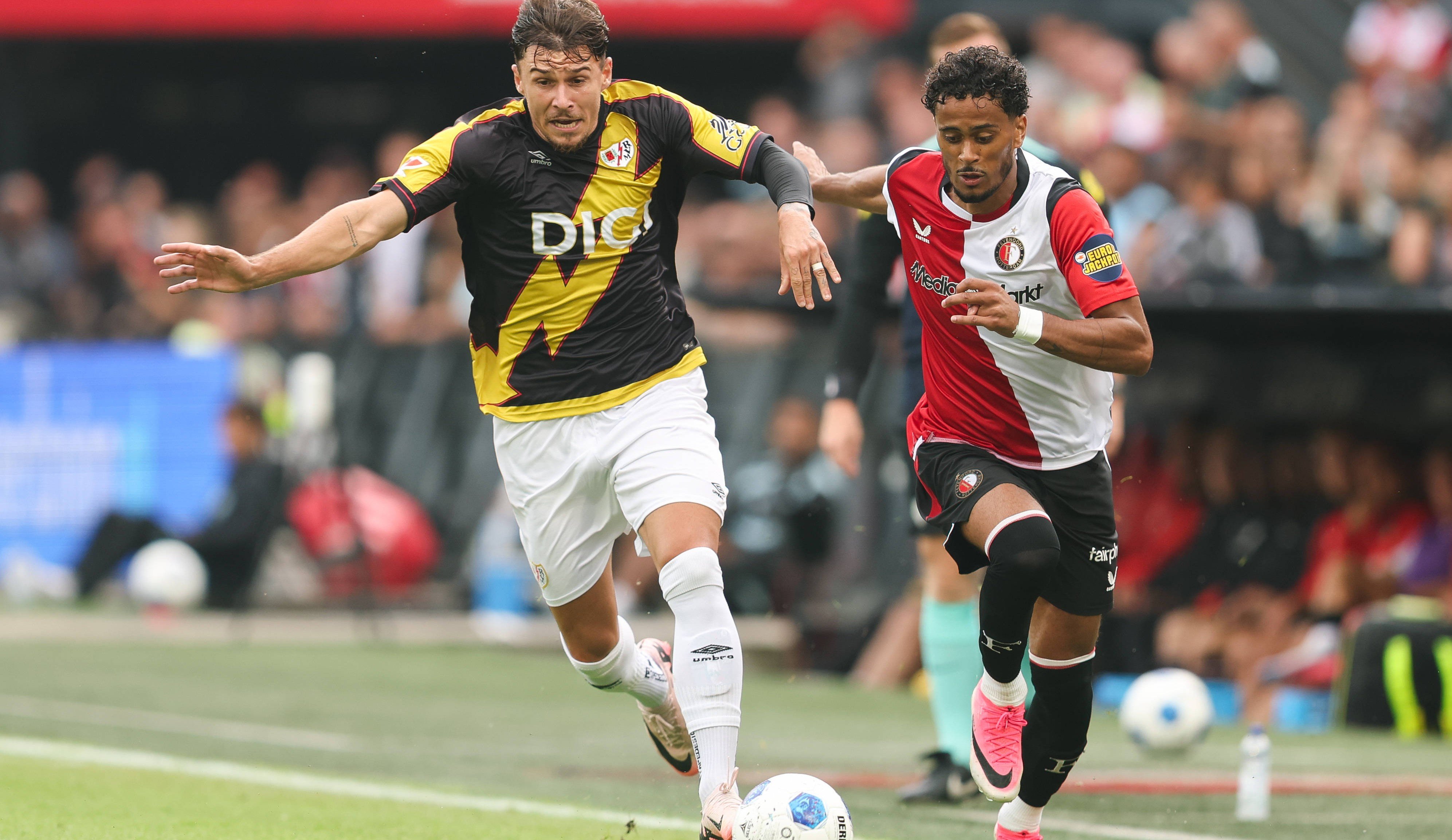 Andrei Rațiu, aproape de un super gol în Feyenoord - Rayo + ratare imensă