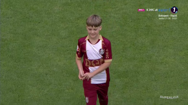 Fiul cel mic al lui Gabi Mureșan a dat lovitura de start în CFR Cluj - FC Voluntari