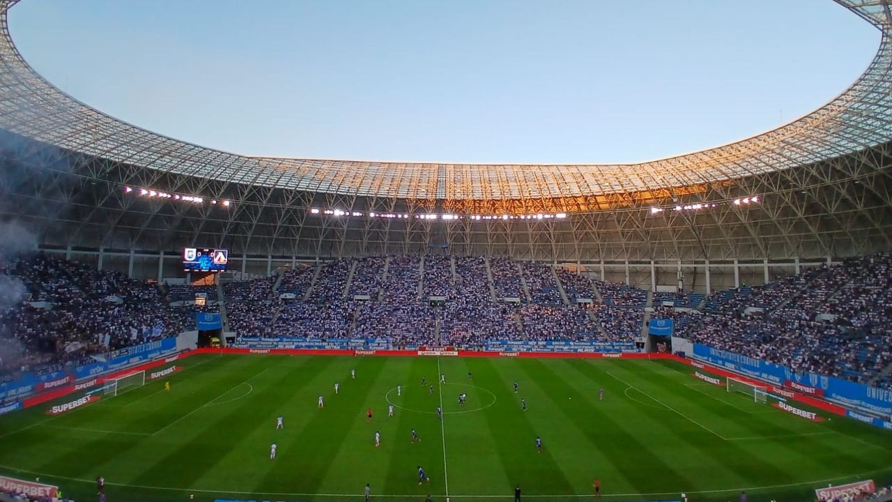 Cum arată tribunele de pe ”Ion Oblemenco” la Universitatea - Levski