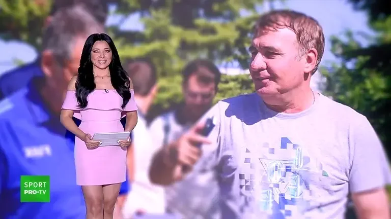 Pentru o zi, Hagi s-a întors la academia care-i poartă numele