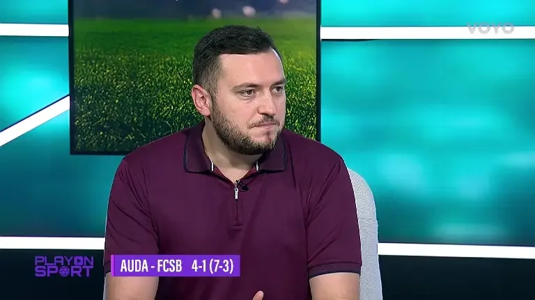 Cristi Pulhac, despre doi fotbaliști de la FCSB după 1-4 cu Auda pe VOYO: „Nu sunt concentrați absolut deloc”
