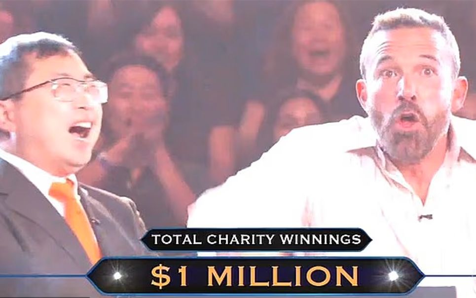 Ben Affleck a participat la emisiunea ”Who Wants To Be A Millionaire” și a câștigat 1.000.000 de dolari! Care a fost întrebarea câștigătoare