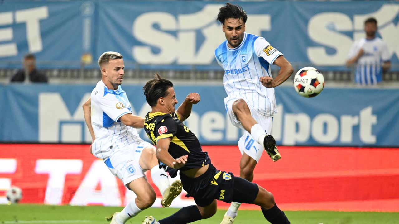 Ștefan Baiaram, după ce a marcat în Universitatea Craiova - Petrolul 4-0: „Am niște obligații...”