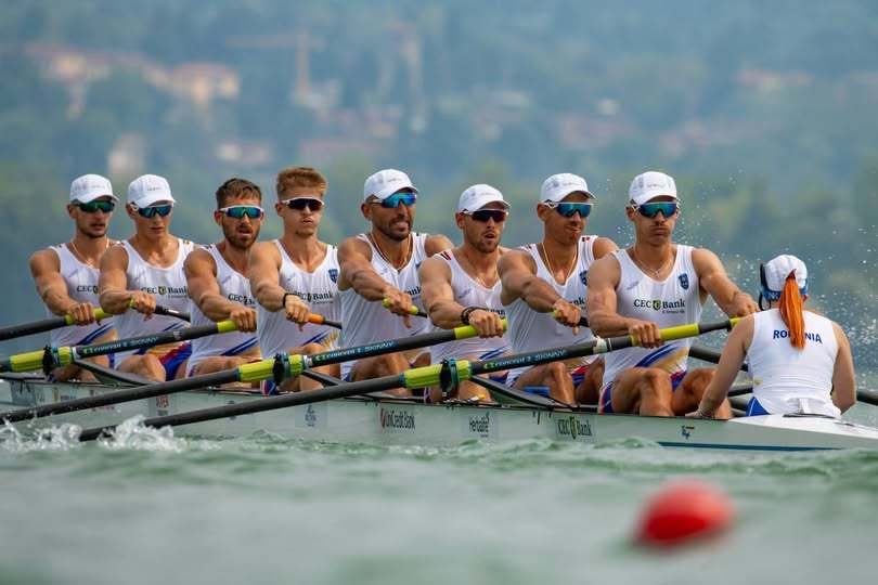 România continuă să scrie istorie la canotaj: încă două medalii de aur la Europenele de la Varese!