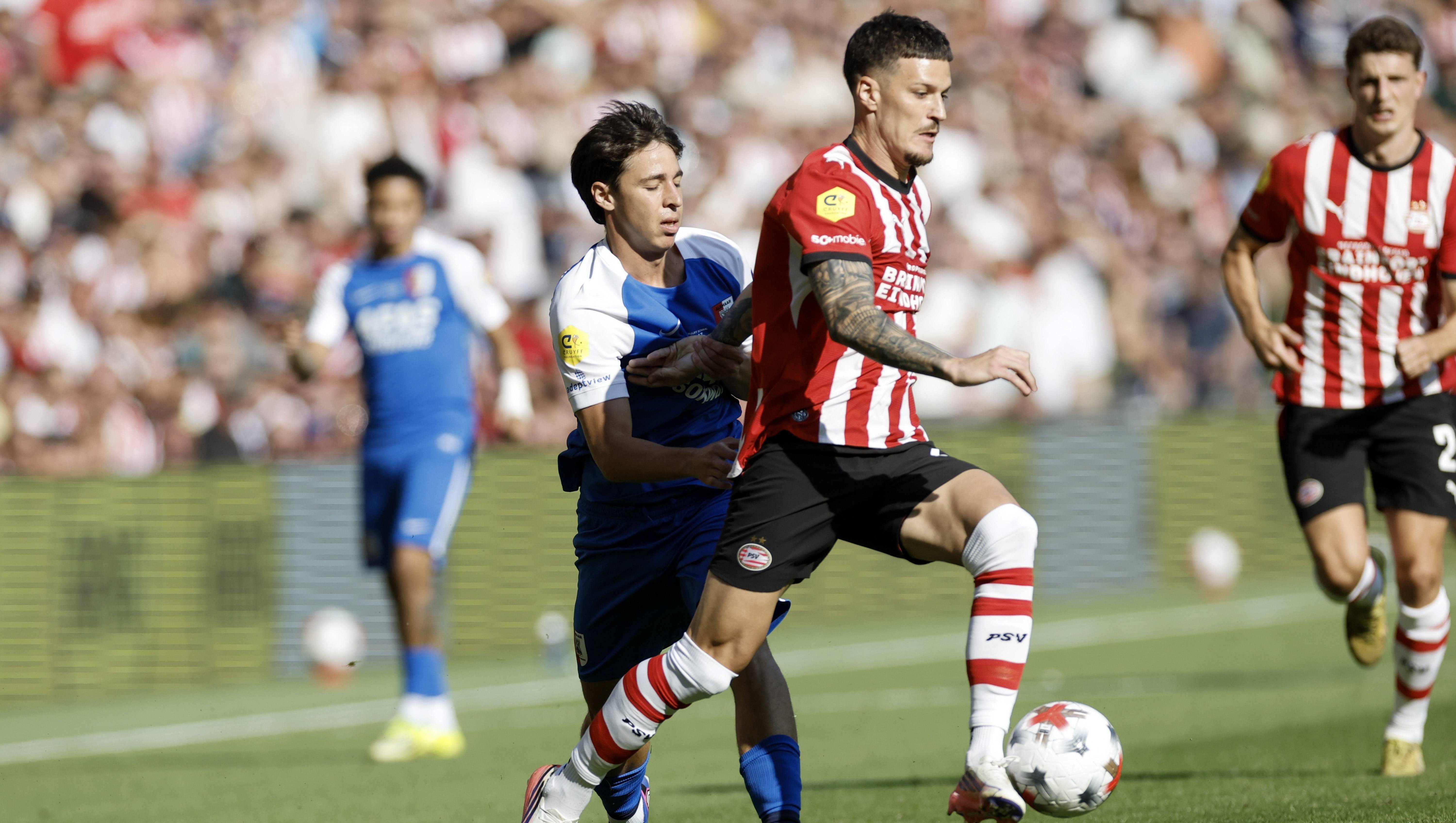 Ce notă a primit Dennis Man după ce PSV a fost umilită în Supercupa Olandei