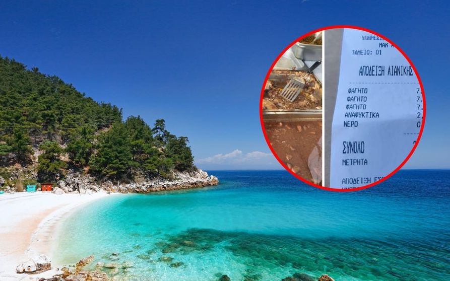 Cât au plătit doi români pentru un prânz în Thassos. Nota de plată a stârnit numeroase reacții: „Cantitate suficientă, gustos și foarte ieftin”