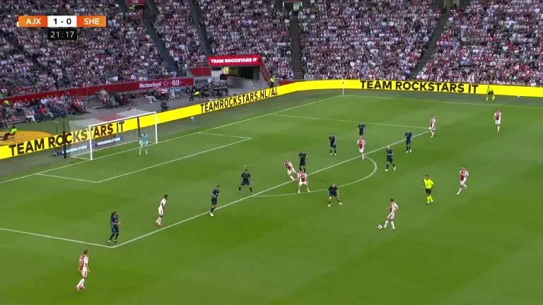 GOL Ajax - Shelbourne 2-0 | Wijnald a dublat avantajul olandezilor (06.08.2026)