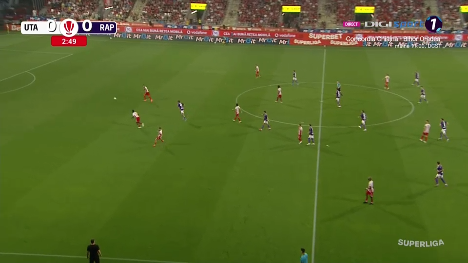 ACUM: UTA - Rapid 0-0, pe Sport.ro | A început etapa #4 din Superliga