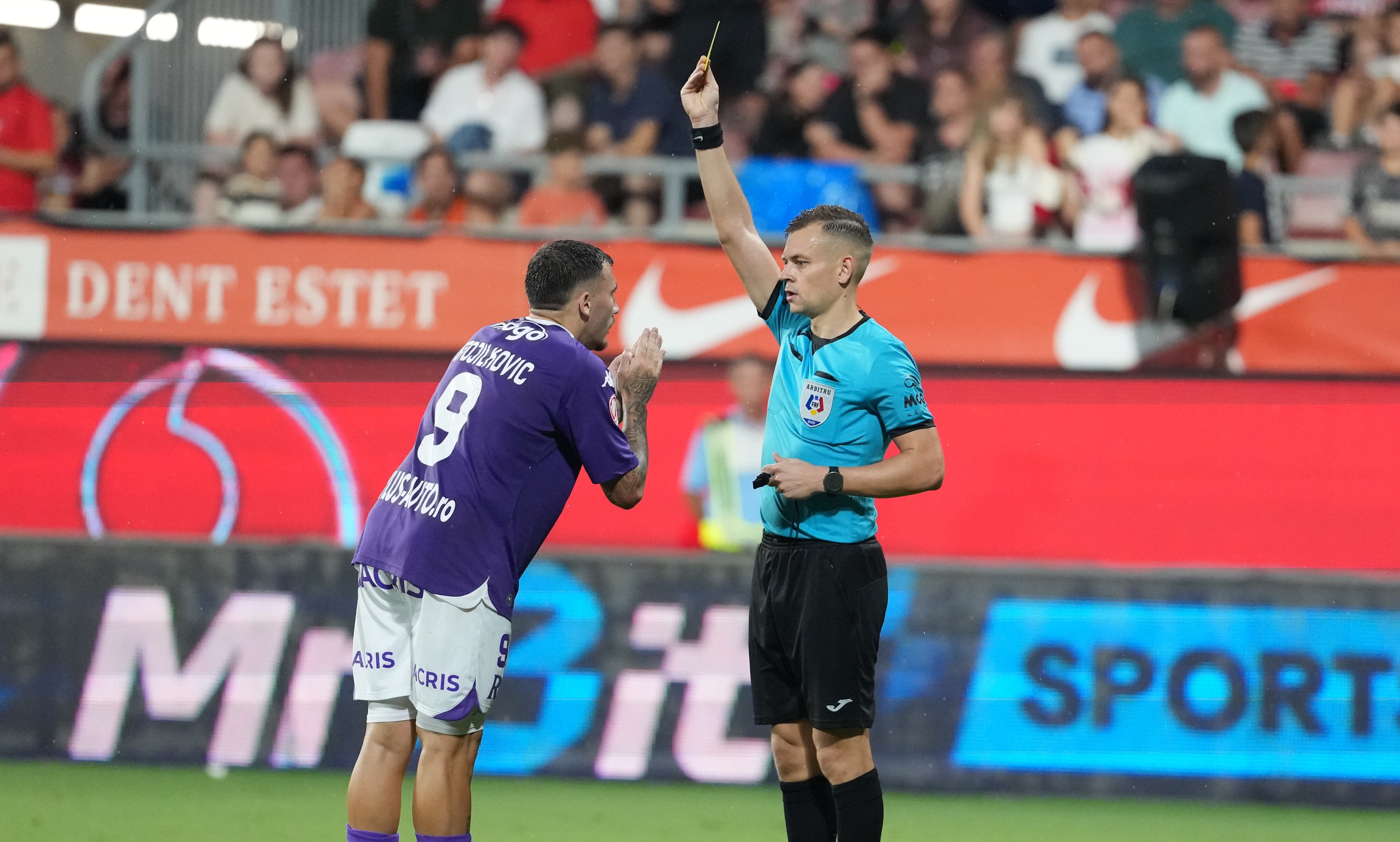 Filip Stojilkovic, reacție tranșantă după controversa din meciul cu UTA: ”Arbitrul știe că a greșit!”