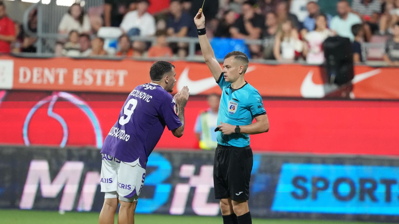 Filip Stojilkovic, reacție tranșantă după controversa din meciul cu UTA: ”Arbitrul știe că a greșit!”