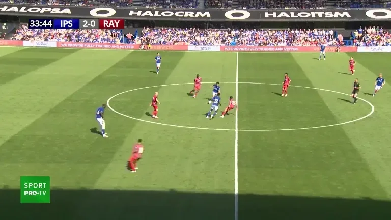 Ipswich face 3-0 contra lui Rayo Vallecano, exclusiv pe VOYO