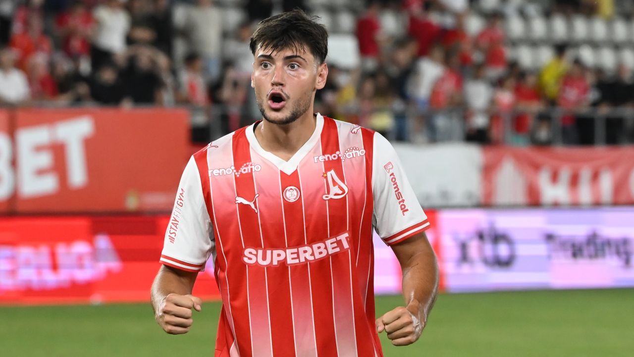 Reacția lui Adrian Mazilu după ce a înscris primul gol în aproape trei ani