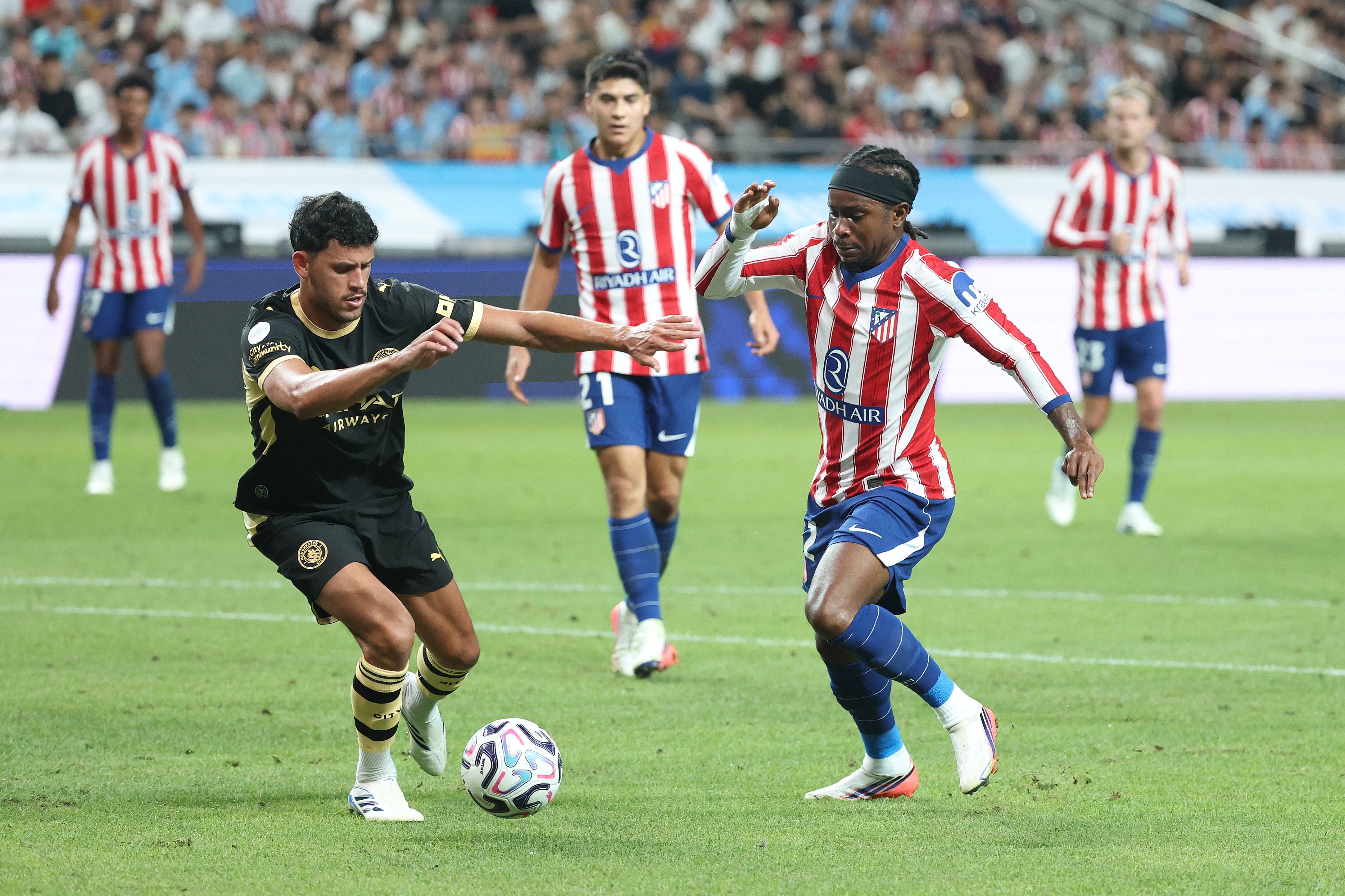 Manchester City - Atletico Madrid 0-1, ACUM, pe VOYO SPORT 1! Echipa lui Diego Simeone deschide scorul