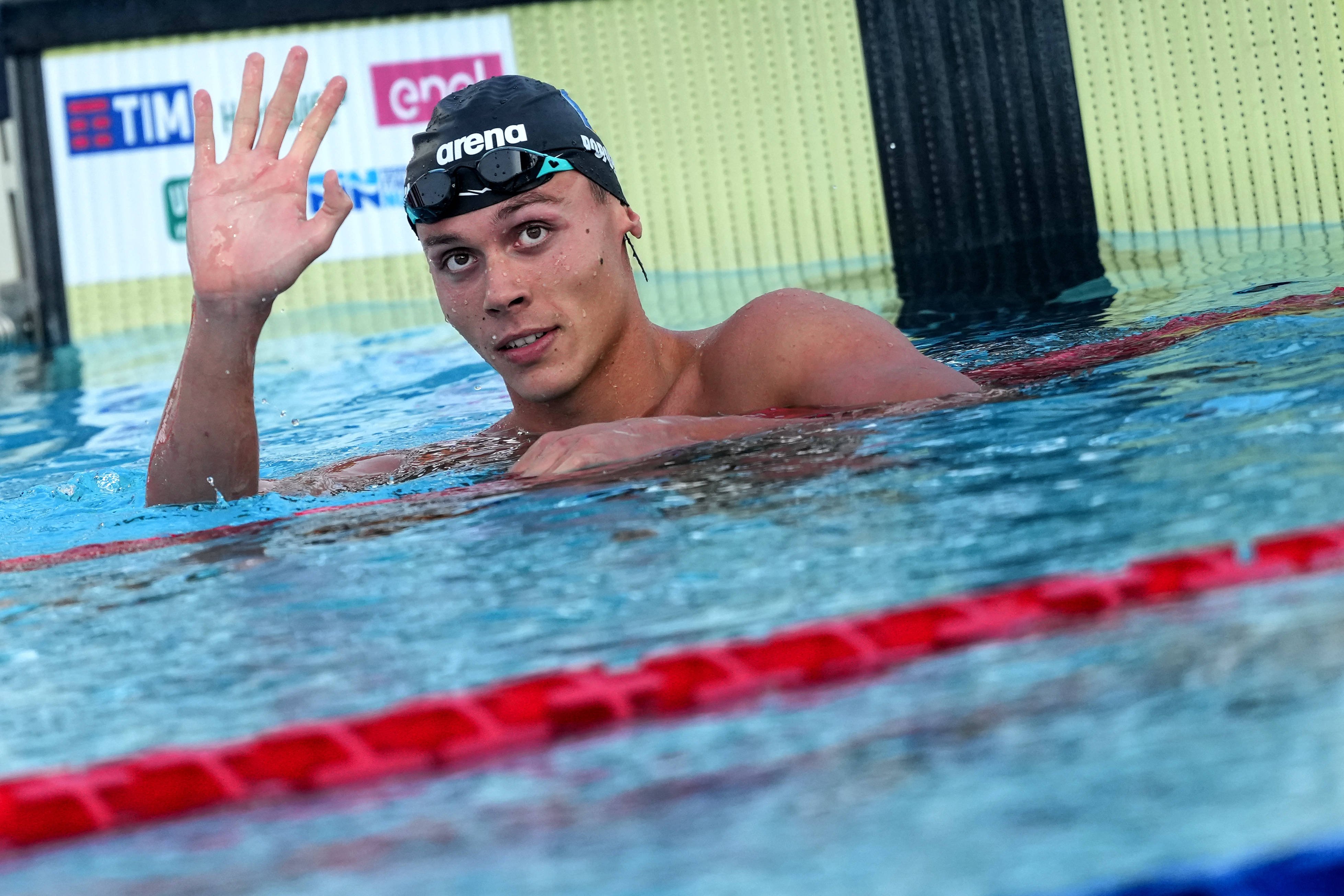 David Popovici, cel mai bun în seriile de la 100 m liber! Cursă fantastică la Europenele de înot