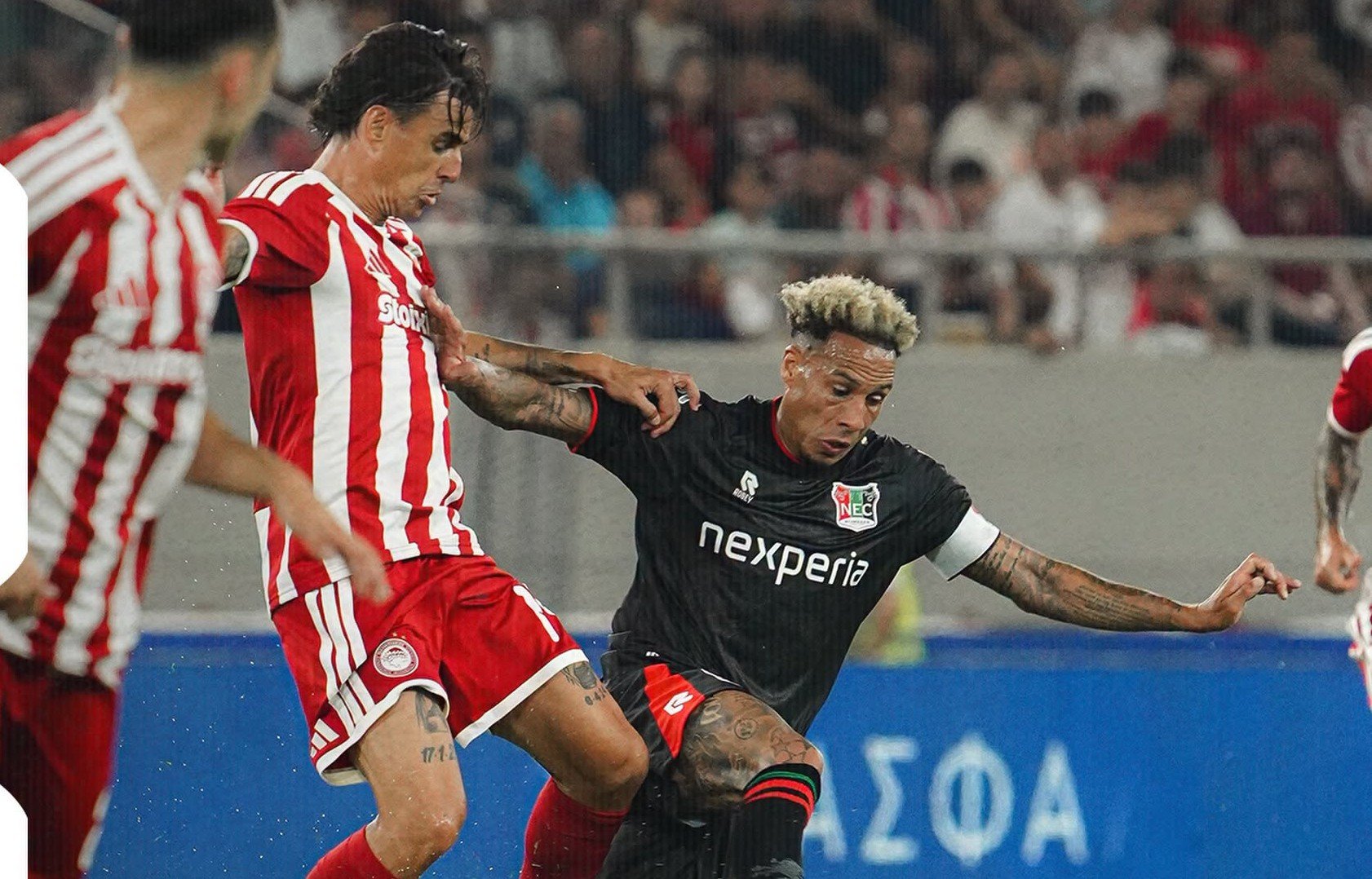 NEC Nijmegen - Olympiacos Pireu în Champions League, LIVE pe VOYO SPORT 1 de la ora 20:30!