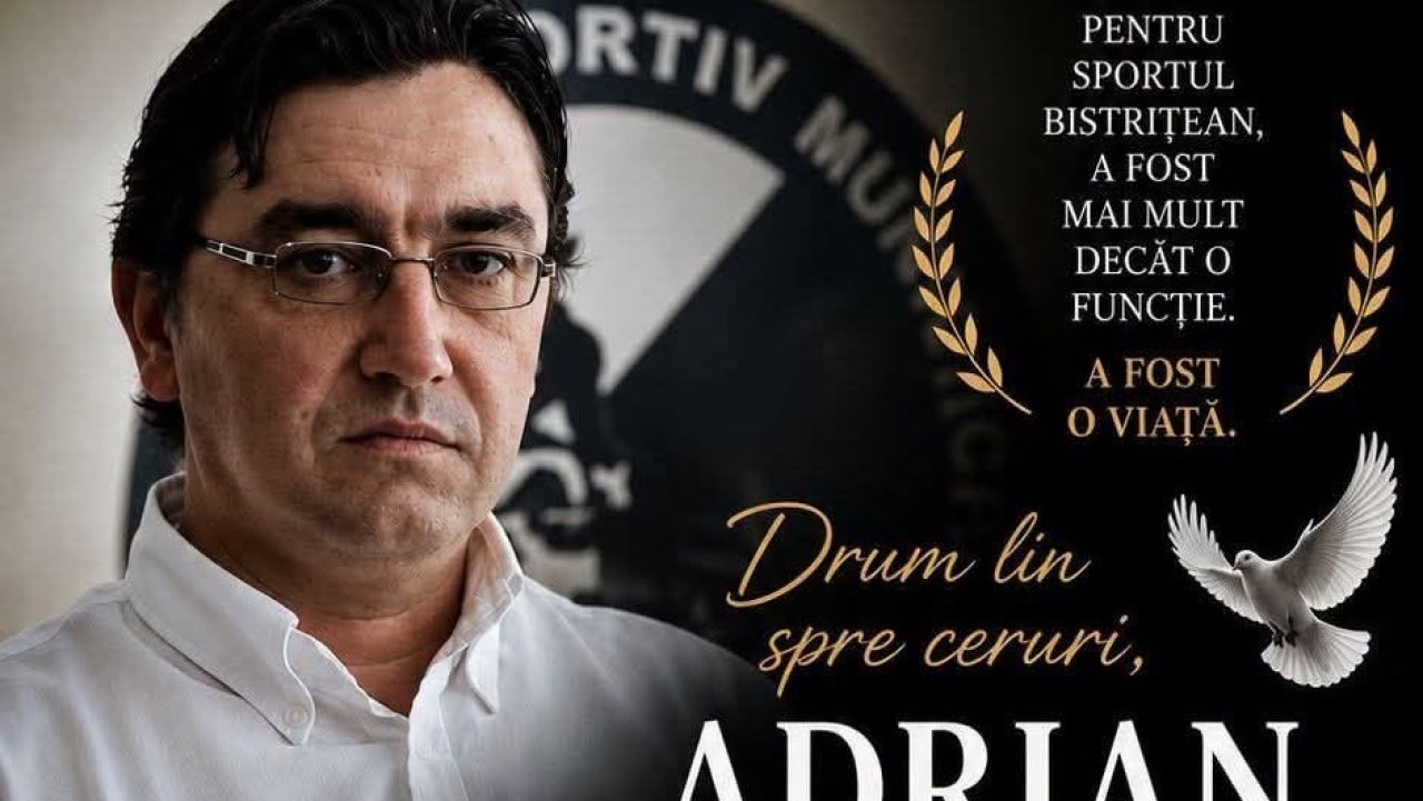A murit Adrian Moldovan, fratele lui Viorel Moldovan și directorul CSM Bistrița!