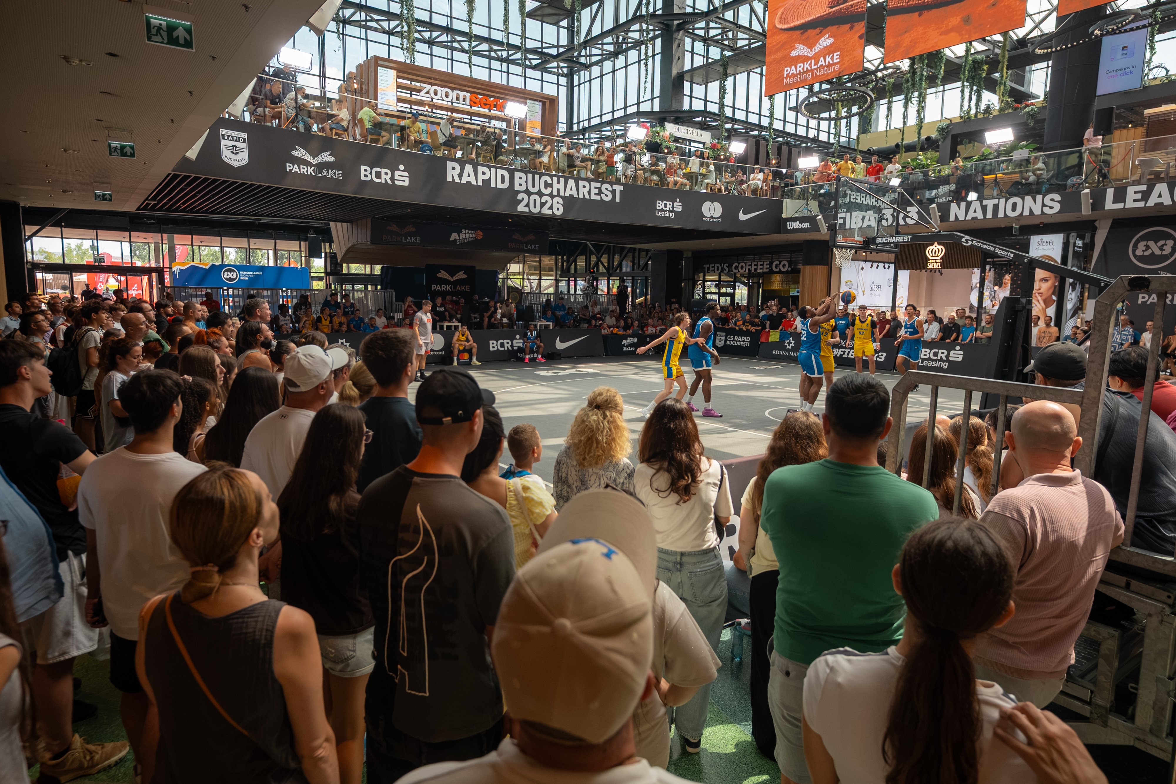 Baschet la mall: Calificarea la Campionatul Mondial de baschet 3x3 pentru tineret, decisă la București, la ParkLake Shopping Center