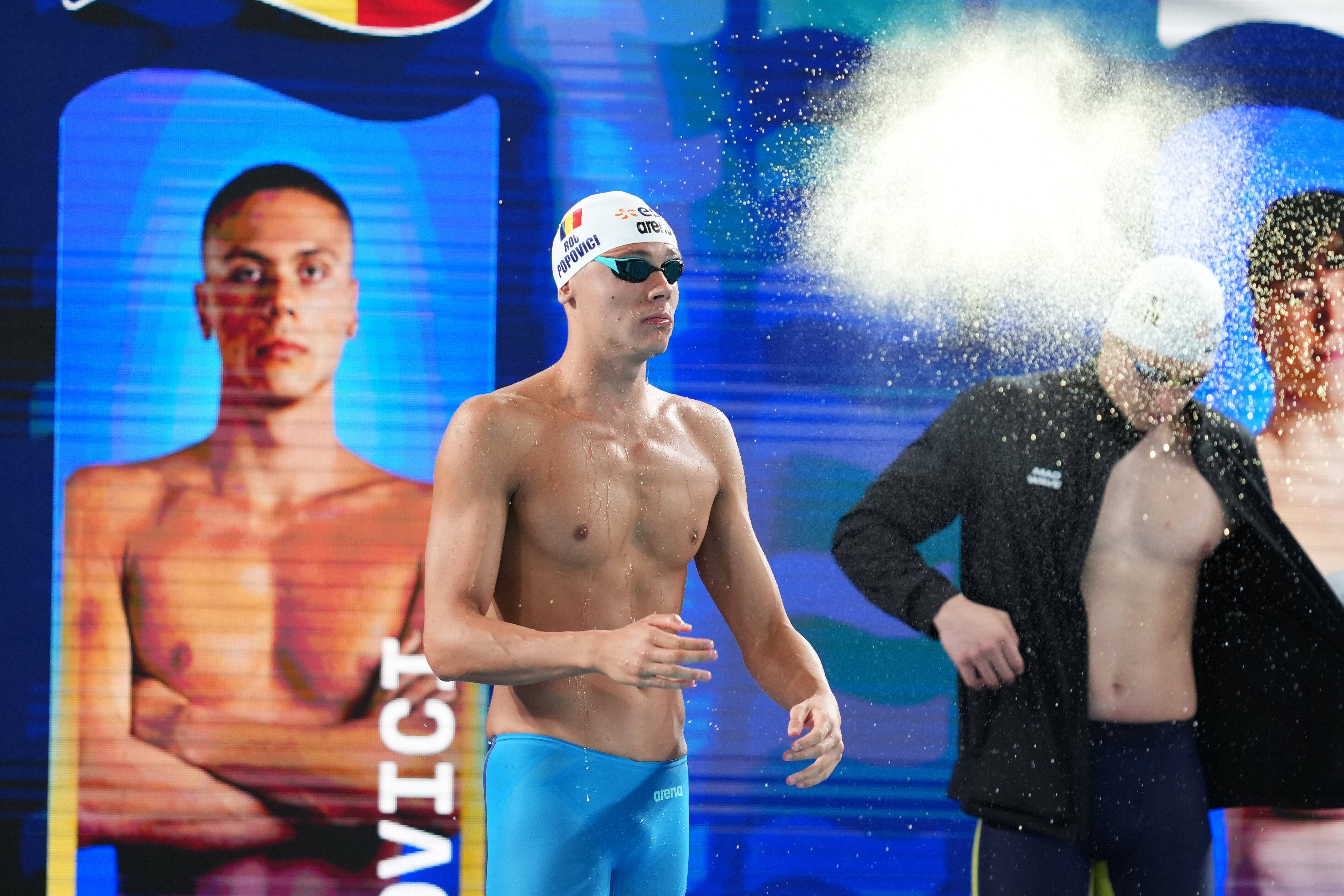 David Popovici, AUR și record la Europenele de la Paris! Finish fantastic în finala de la 100 m liber