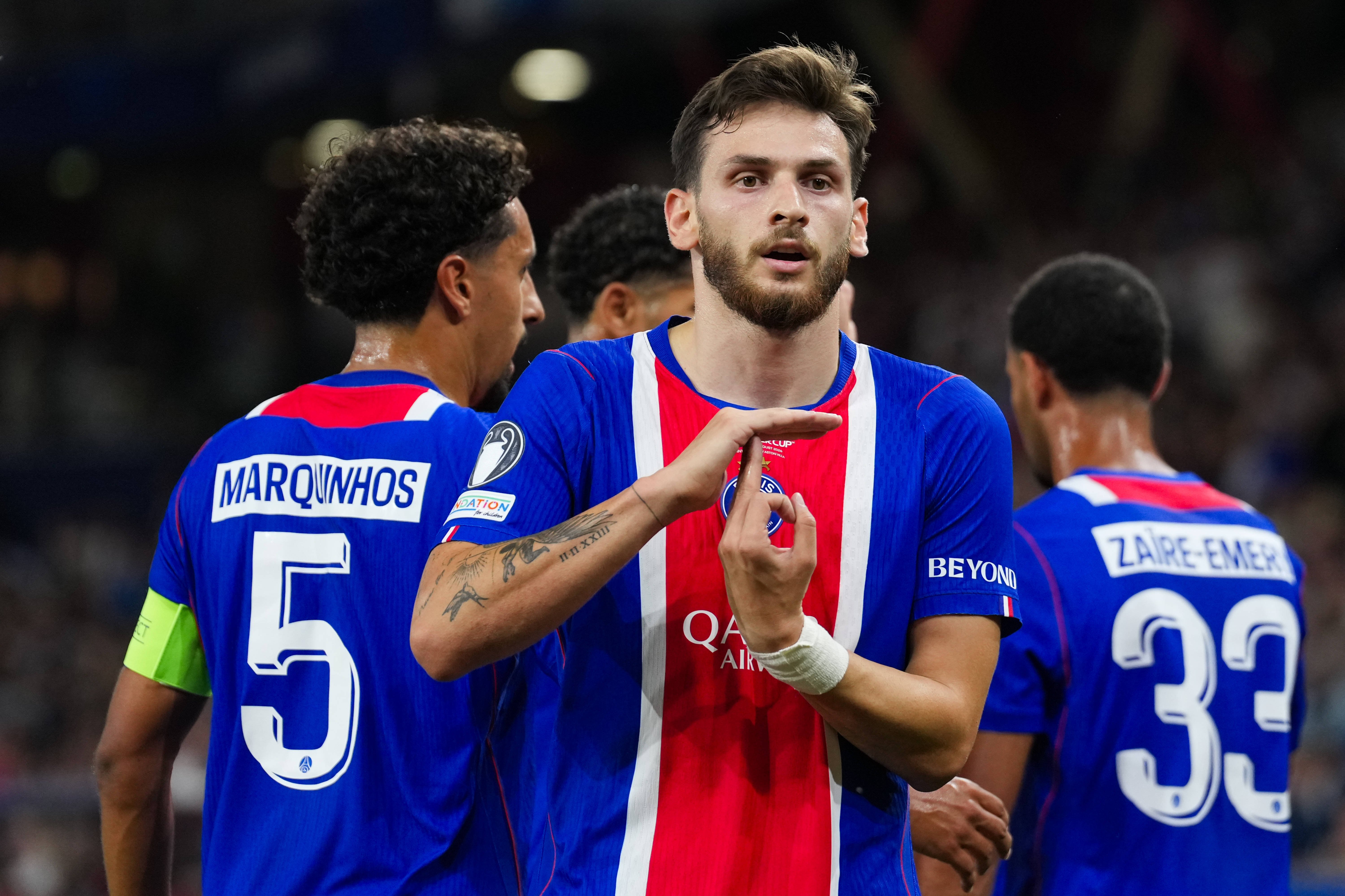 ACUM: PSG - Aston Villa 1-0, Supercupa Europei 2026! Kvaratskhelia deschide scorul