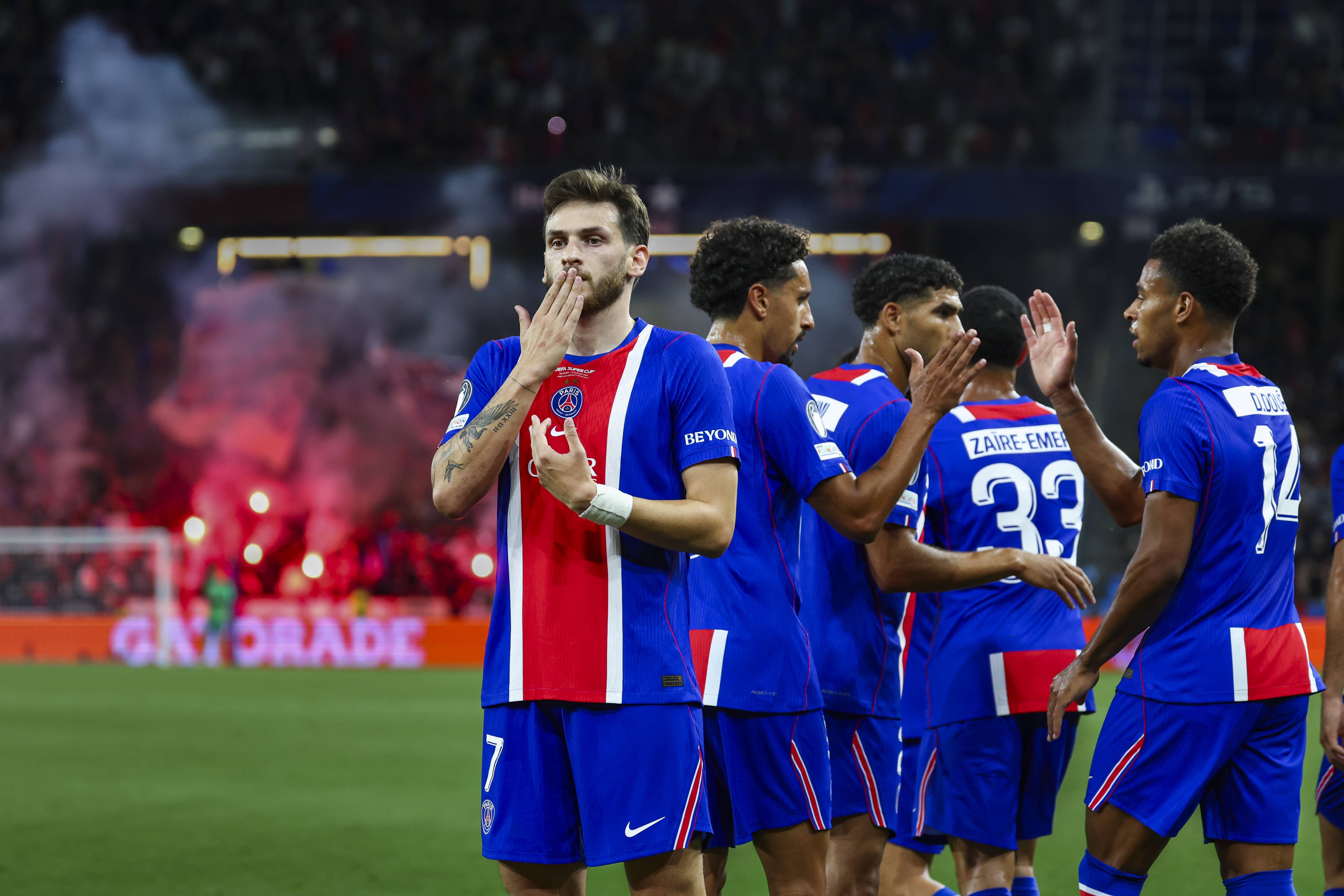 PSG - Aston Villa 2-1, Supercupa Europei 2026! Parizienii și-au apărat trofeul într-o partidă echilibrată
