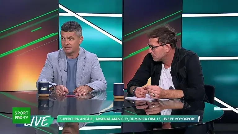 Cristi Ciocoiu, intervenție la VOYO Sport Live (13.08.2026)
